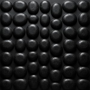 Monolithic Echoes Of Obsidian: A Singular Study In Organic Stone And Shadow — David Moreau