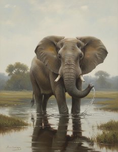 Ethereal Rhythms Of The Great Wanderer — Jacques Villedieu, Lyrical Landscape (realism)