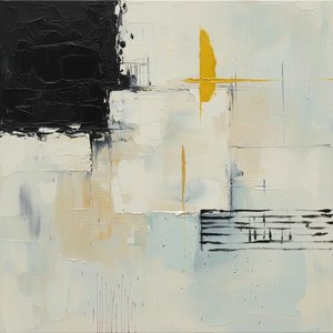 Monolithic Shadows And The Golden Thread Of Transient Equilibrium — Laurent Fabre, Neo-abstract