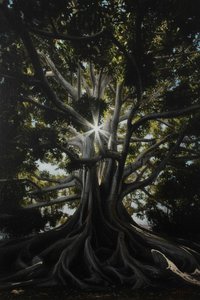 Luminous Revelation In The Primordial Shadows — Jacques Villedieu, Romanticism / Late Works (dark Romantic)