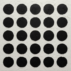 Monolithic Rhythms In Obsidian And Cream: A Sculptural Study Of Ordered Gravity — David Moreau