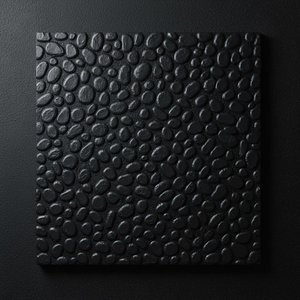 Monolithic Shadows: A Meditative Study Of Organic Basalt And Eternal Midnight Textures — David Moreau