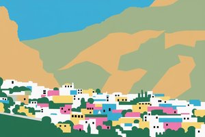 Azure Geometry: The Silent Citadel — Olivier Renard