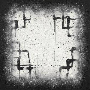 The Silent Weight Of Descending Shadows Within A Luminous Monochromatic Void — Laurent Lefèvre, Abstract Expressionism (pollock-style)