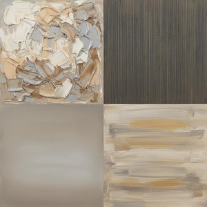 Fragmented Equilibrium: A Monochromatic Study Of Texture, Rhythm, And Structural Tension — David Moreau