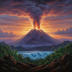 Primordial Radiance: The Incandescent Rebirth — Clément Richard, Luminism