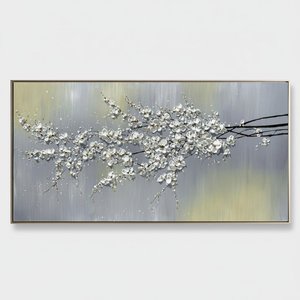 Ephemeral Bloom In Misted Silence: A Singular Study Of Serene Monochrome Grace — Laurent Roche