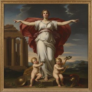 The Triumph Of Eternal Accord — Marc Duvallier, Neoclassical Ideals