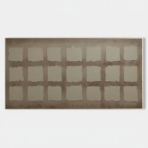 Fragmented Memories In Taupe: A Monolithic Study Of Organic Textural Symmetry — David Moreau