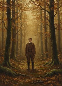 The Solitary Sentinel In Amber Mist — Lucie Rolland