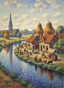 Luminous Harvest: Rhythms of the Riverbank