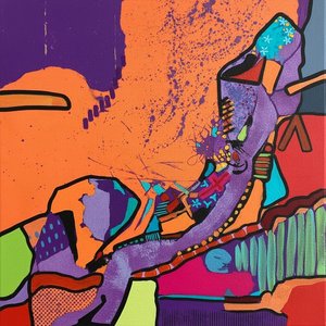 Chromatic Kineticism: An Energetic Symphony Of Spontaneous Form And Vibrant Fragmented Light — Caroline Pelletier, Aggressive Confrontational Pop