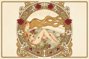 Ethereal Flora: A Gilded Reverie — Isabelle Michel