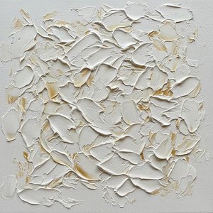 Ethereal Ivory Relief: A Monumental Study In Sculptural Light And Ochre Shadows — David Moreau