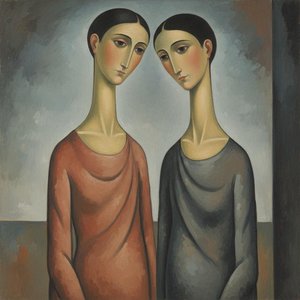 Convergence In Ochre: A Study Of Silent Intimacy — Marc Duvallier