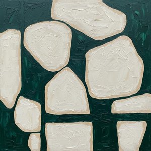 Monolithic Echoes Of Cream And Forest In A Singular Sculptural Composition — Laurent Fabre