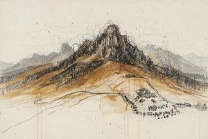 Lithic Strata: A Study In Gestural Erosion — Jacques Villedieu