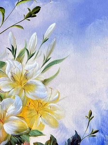 Baroque Floral Still Life With Peonies