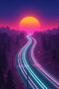 Neon Horizon: The Infinite Circuit — Fabien Fournier