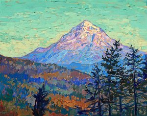 Mt. Hood's Last Light — Erin Hanson