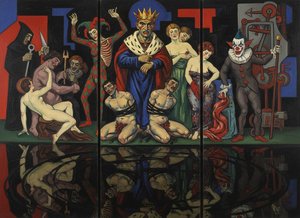 The Sovereign’s Masquerade: A Triptych Of Shadow And Crown — Claire Muller