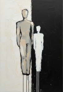 Monolithic Shadows In Dualistic Silence: A Singular Study Of Light And Entropy — Laurent Fabre