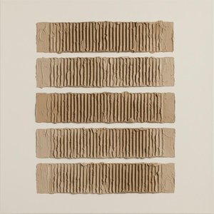 Stratified Serenity: A Monochromatic Study Of Rhythmic Earth And Sculpted Sand — David Moreau