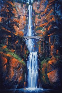 Kinetic Refraction: The Shattered Cascade — Camille Roussel