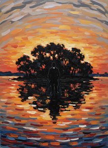 Obsidian Radiance: A Study In Gilded Twilight — Jacques Villedieu
