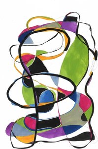 Chromatic Resonance In Fluid Motion: A Singular Expression Of Spontaneous Calligraphic Grace — Yann Lambert