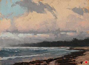 Clouds Over Kauela Bay — Jeremy Lipking