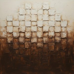 Monolithic Echoes In Sepia: A Singular Study Of Textured Earth And Light — David Moreau