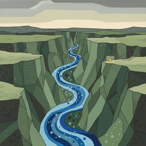 Rhythms Of The Azure Trace: A Study In Verdant Geometry — Jacques Villedieu