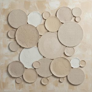 Ethereal Layers Of Sand And Light In A Meditative Monochromatic Relief — David Moreau