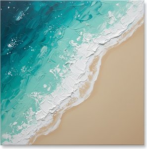 Ephemeral Tides: A Sculptural Study Of Oceanic Surge And Coastal Shoreline — David Moreau