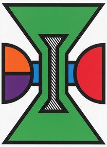 Symmetrical Resonance In Primary Tones: A Monumental Geometric Study Of Structured Equilibrium — Caroline Pelletier