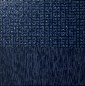 Midnight Rhythms: A Monochromatic Study Of Cellular Depth And Linear Serenity — Laurent Vionnet, Minimalist Art
