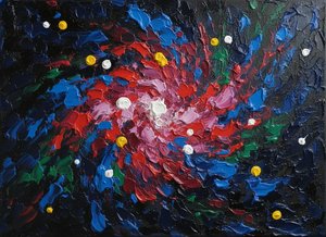 Celestial Genesis: An Explosion of Primal Light