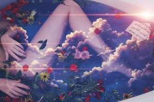 Celestial Resonance: The Symphony Of Ether And Bloom — Aurélie Dubois