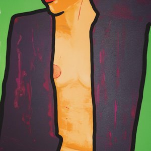 Golden Anatomical Echo Amidst Verdant Shadows And Veiled Violet Tensions — Caroline Pelletier