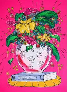 Radiant Magenta Bloom: An Energetic Explosion Of Floral Splendor And Kinetic Grace — Laurent Cartier