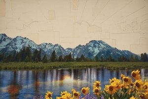 Ephemeral Gold Amidst The Eternal Peaks — Alice Marchand