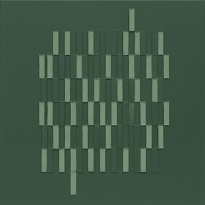 Monolithic Silence In Sage And Forest Green: A Singular Geometric Meditation — David Moreau