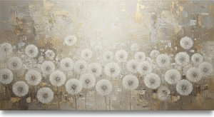 Ethereal Whispers Of Gold: A Meditative Landscape Of Floating Seeded Light — Laurent Roche