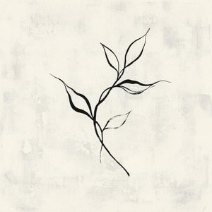 The Solitary Grace Of Calligraphic Ink Within An Eternal Monochrome Void — Laurent Vionnet