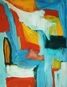 Monolith Of Gravity: An Expressive Symphony Of Primary Planes And Fluid Motion — Christian Noiret
