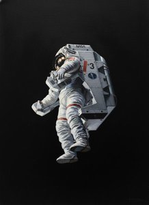 Solitude In The Infinite Void: An Astronaut’s Drift — Adèle Hardy