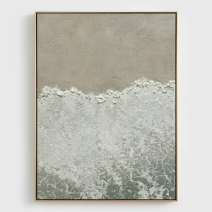 Ethereal Horizon: A Monolithic Study Of Sanded Textures And Sculptural White Foam — David Moreau
