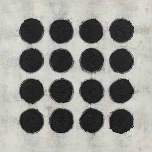 Monolithic Echoes In Charcoal: A Meditative Study Of Organic Rhythmic Symmetry — Laurent Vionnet, Minimalism