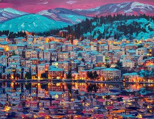 Azure Pulse: An Alpine Nocturne — Aurélie Lemoine